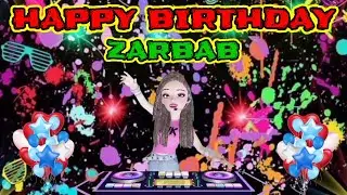 happy birthday zarbab 🎂 | ahns birthday studio |