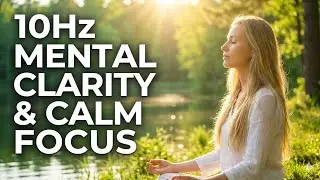 10Hz Alpha Waves for Mental Clarity & Calm Focus 🌿 10 Гц Альфа-волны: Ясность ума и Баланс ✨