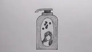 Shampoo Drawing // Easy Shampoo Drawing// Kids Drawing
