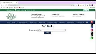 Soft Books Allama Iqbal Open University