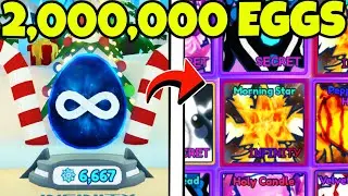 У меня так много секретов после 2 000 000 РОЖДЕСТВЕНСКИХ ЯИЦ в Bubble Gum Simulator INFINITY UPDATE