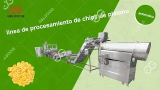 l&iacute;nea autom&aacute;tica de procesamiento de chips de pl&aacute;tano