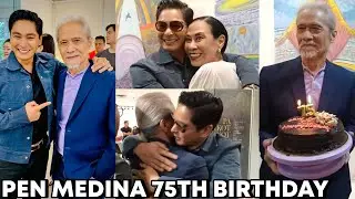 Pen Medina 75th Birthday❤️Napa-IYAK ng Dalawin Siya ni Coco Martin sa Kanyang Painting Exhibit!