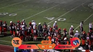 Erie Tigers VS Ralston Valley Mustangs Football Game