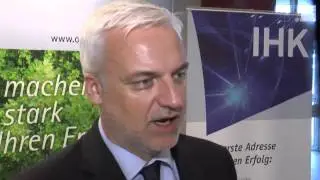 NRW-Wirtschaftsminister Garrelt Duin: Weltmarktf&uuml;hrer brauchen Innovationsgeist