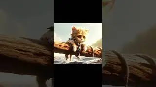 fight for daddy  😭😭, Cat 🆚Hard water fight for son #cat #kitten #cute #trending #shorts