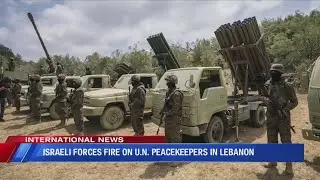 Israeli forces fire on U.N. peacekeepers in Lebanon