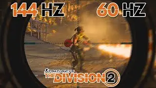 Division 2 PVP Benchmark 60 vs 144 FPS 1660 vs 1660ti