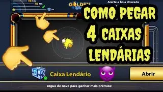 8 Ball Pool || Como pegar caixas lend&aacute;rias no Golden Shot atualizado 2022.