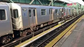 R188 on the corona yard track at 111 street