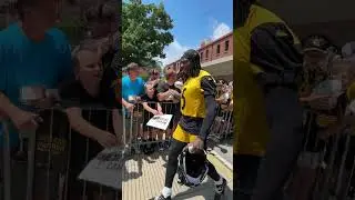 Jalen Ramsey showin love to Steelers Nation