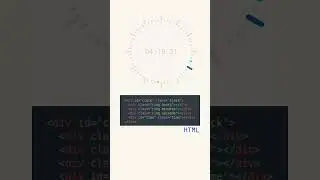Building a Minimal Dot Clock with HTML, CSS & JavaScript