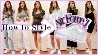 КАК СТИЛИЗОВАТЬ КРОССОВКИ NIKE AIR FORCE 1 (ЖЕНСКИЕ) | 6 СПОСОБОВ НОСИТЬ + МОДНЫЕ ФОТО: НАРУЖНЫЙ, ПОВСЕДНЕВНЫЙ, КОМФОРТНЫЙ И ШИКАРНЫЙ