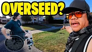 LET'S HELP HIM WITH HIS LAWN ~ NEW PROJECT VISIT 🔥 OVERSEEDING OR FULL RENOVATION?