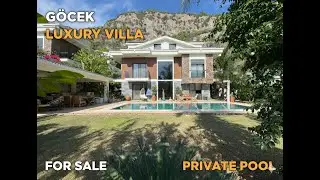 MUST SEE! G&ouml;cek Luxury Villa for Sale | Private Nature Retreat with Pool & Smart Home Features