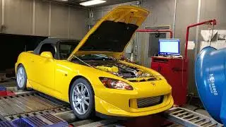 2007 Honda S2000 Ptuning Turbo Kit, Hondata FlashPro, 440whp on 93 pump gas @14 psi.