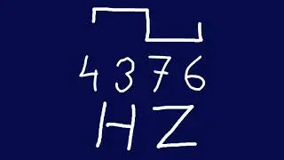 4376 hz square