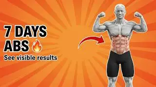 Do This Abs Workout for 7 Days 🔥 See the Difference (No Equipment)