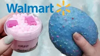 Storebought Slimes Review! (Walmart)