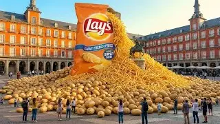 How Lay's Potato Chips Are Made In Factory | The Incredible Process Behind Your Favorite Snack