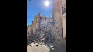 Crolla chiesa al centro di un progetto di restauro a Ventimiglia di Sicilia (PA)
