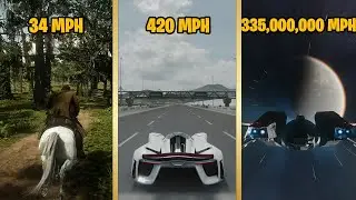 Speed Comparison | Using 32 Different Video Games