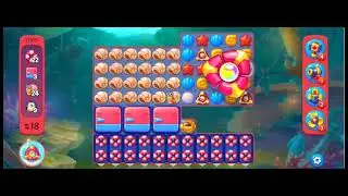 Fishdom Hard Level 17815 (with timed boosters [Super Lightning]) @choraelmin 