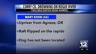 Woman drowns in Rogue River