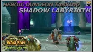 Давайте поиграем в WoW &mdash; TBC Classic &mdash; Воин защиты &mdash; Теневой лабиринт &mdash; Прохождение игры