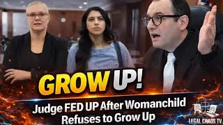 &ldquo;Grow Up!&rdquo; &mdash; Judge Loses Patience With Passive Womanchild 🔥#crime #tags #crimenews #ll