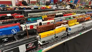 LEGO LGMS Train Yards - BrickFair VA 2024