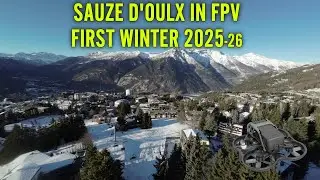 Sauze d'Oulx Winter Wonderland | Aerial Perspective in 4K