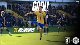 Joe Gardner's first goal for Stags 🙌