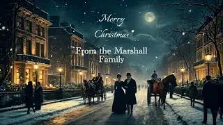 Victorian Christmas Street | Cozy Holiday Animation