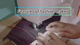 features of fashion maker/singer machine/singer fashion maker/singer1409/price of fashion maker