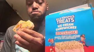 Rice Krispies Treats Strawberry Ice Cream Sandwiches Review 