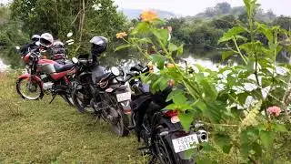 Off roading with Yamaha RX 135  #yamaharx135 #twostroke
