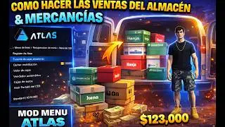 COMO HACER LAS VENTAS DEL ALMACEN PERO EN PRODUCTOS DE MERCANCIAS CON ATLAS GTAV Enhanced