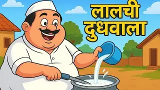 👳 लालची दूधवाला |  🍼एका दूधवाल्याची गोष्ट | 👳 lalchi dudhwala | aeka dudhvalychi gost
