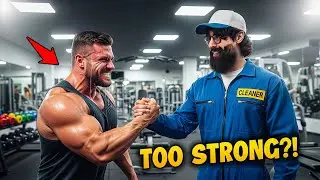 Kick me out from the gym 😡|Anatoly gym prank #2