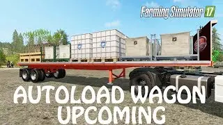 AUTOLOAD WAGON MOD in Farming Simulator 2017 | HOW IT WORKS UPCOMING | PC | PS4 | Xbox One