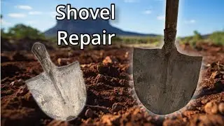 How to Repair a Broken Shovel Handle | Easy and Free Fix! | Golden Furniture 101 #viral #viralvideo