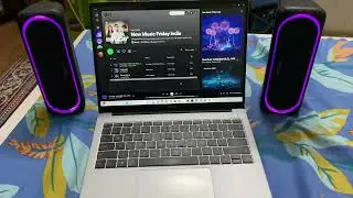 Sony SRS XB 30 party chain in realme laptop