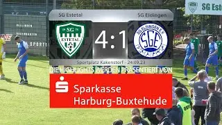 Highlights der Partie SG Estetal vs. SG Eldingen (4:1) v. 24.09.23