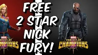 How To Get 2 Star Nick Fury For Free - Marvel Insider - Marvel Contest of Champions