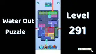 Water Out Puzzle Level 291 Walkthrough 💧 | Step-by-Step Solution | SolutionGuruji