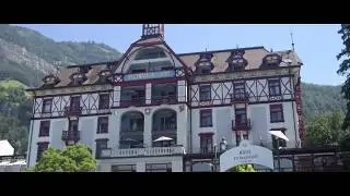 BXU Swiss TV - Laura Chaplin Hotel art exhibition in the Vitznauerhof