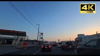 【4K】 Japan Drive, Tazaki Town-Uto Sity Kumamoto ASMR, Driving Video 熊本 田崎町-宇土市 方面