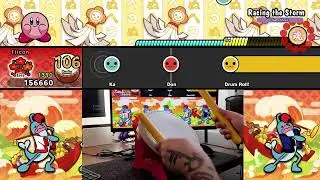 Racing the Storm [easy 4⭐] &bull; Taiko no Tatsujin: Drum 'n' Fun! &bull; Nintendo Switch