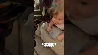When your grandma has #instagram 😅 #granny #granddaughter #reels #baby #funnybaby